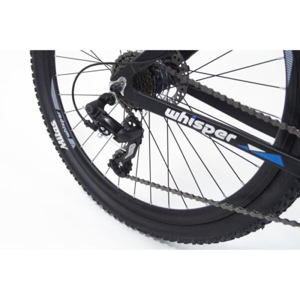 CORELLI - Vélo VTTWHISPER WM401 - 27,5" - Cadre L - 24 vitesses DISQUES MÉCANIQUES, MTB - Homme - Noir /bleu/blanc - Image 3